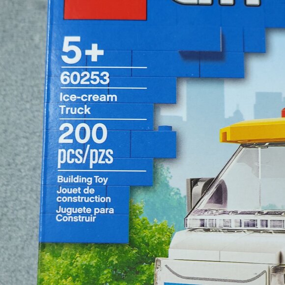 Lego City Ice-Cream Truck Building Toy 60253 200 Pcs Age 5+ Building Fun Retired - Picture 2 of 5